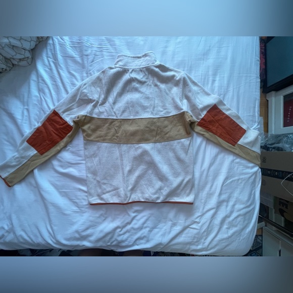 Urban Outfitters Quarter Zip Tricolour Sweater - Picture 2 of 6